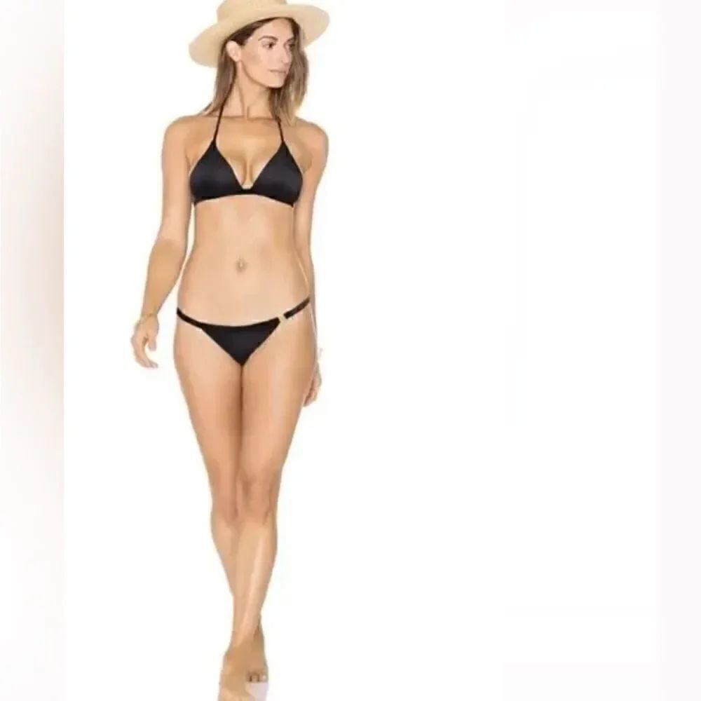 L’Agent Tayler Bikini Swim Bottoms NWT